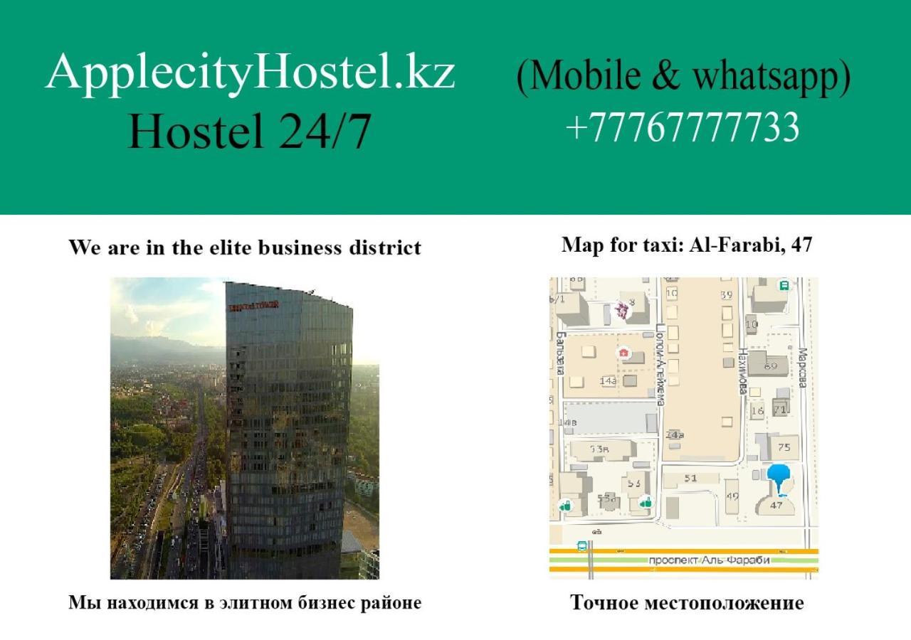 Apple City Hostel Almaty Extérieur photo